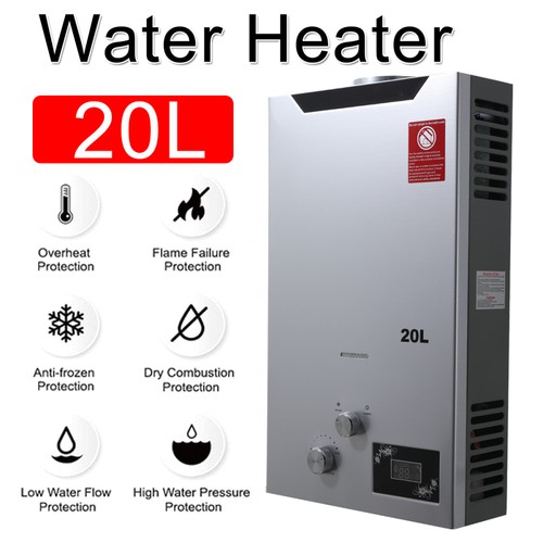 20l tankless lpg - 20l, water