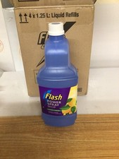 Flash Power Spray Mop Floor Cleaner Multi-Surface Cleaning Liquid Citrus 4x 1.25