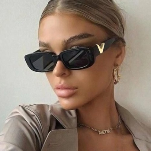 Retro rectangle sunglasses - retro,
