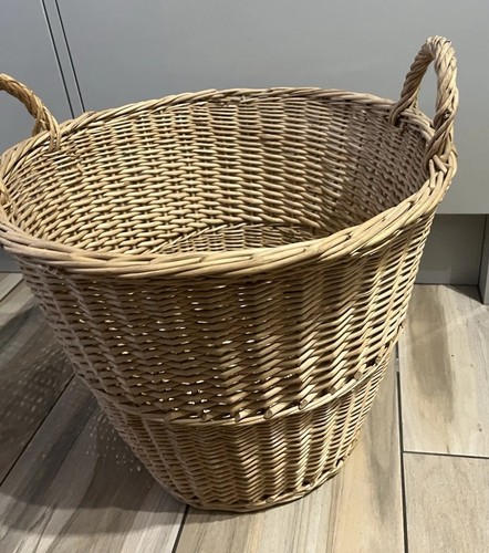 Large wicker basket - large,