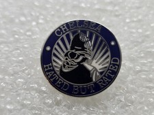 Chelsea Headhunters Hooligans Firm Pin Badge,  Stamford Bridge CFC Casuals Firm