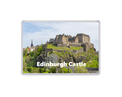 Edinburgh castle fridge magnet - castle,