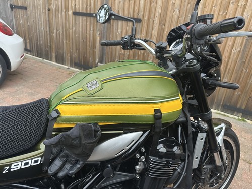 Kawasaki z900 leather tank - rs,