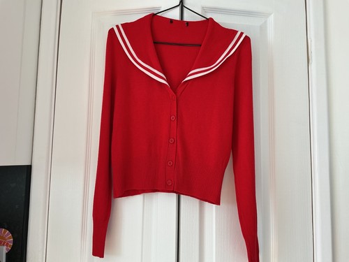 Hell bunny sailor cardigan - bunny,