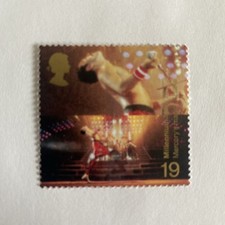 Freddie Mercury Queen Roger Taylor Postage Stamps Mint Condition 