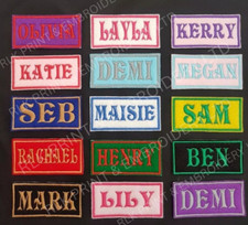 Personalised Embroidered Name