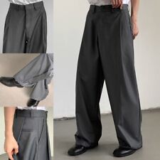 Baggy Suit Pants Mens Wide Leg