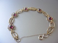 9c Gold & Almandine Garnet