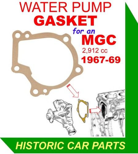 Water pump gasket - water, mgcgt