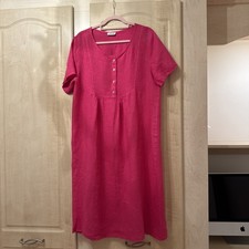 Luella Midi Fuschia Dress