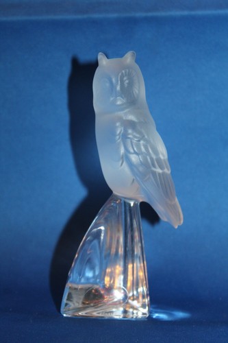 Nachtmann frosted crystal owl - nachtmann,