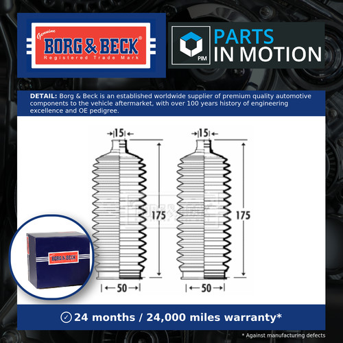 Steering rack boot fits - boot,