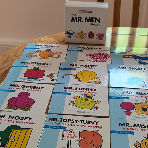 Men library book box - men, 12