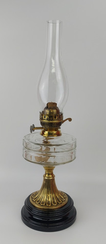 Antique victorian duplex oil - antique,
