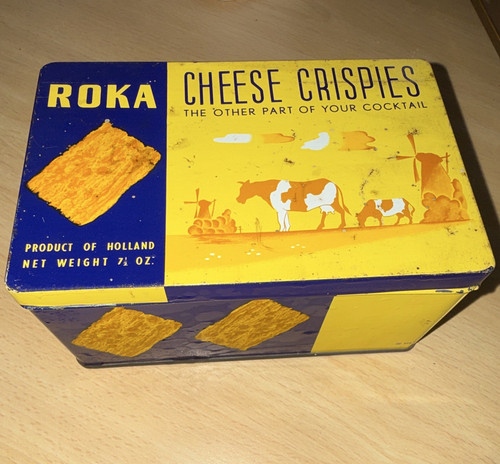 Roka cheese crispies vintage - cheese,