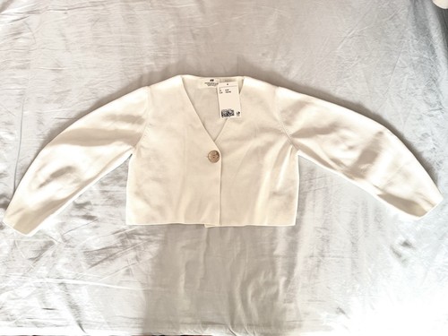 Girls white cardigan - white,