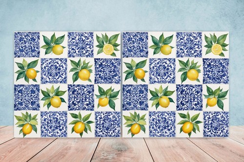 Italian ceramic backsplash - italian,