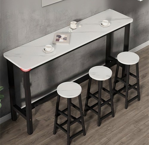 High bar table narrow - high,