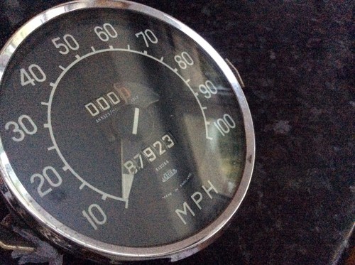 Jaeger vintage mph speedometer - vintage,