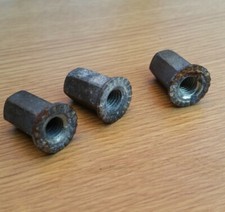 EXHAUST HEADER PIPE NUTS SCREWS Hyosung GV125 GT250 GT125R GV250 GV650 Bolts