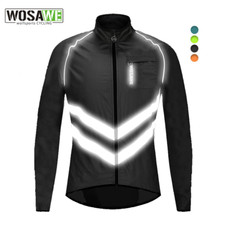 WOSAWE Cycling Jacket Hi Viz