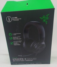 RAZER Kraken X Essential Wired Gaming Headset w/ 7.1 Surround Sound -Black