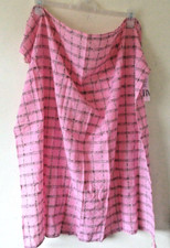 Zara Pink Black Check Scarf