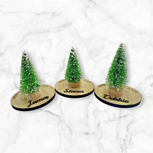 Personalised wooden christmas - wooden,