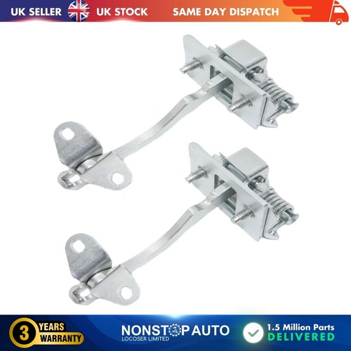 Front door hinge stop - front,