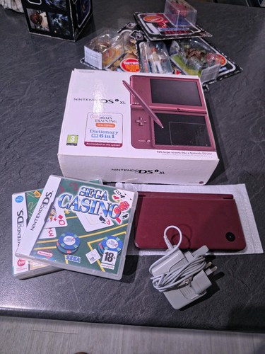 Nintendo dsi wine red - nintendo,
