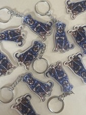 Rottweiler Dog Breed Keyring