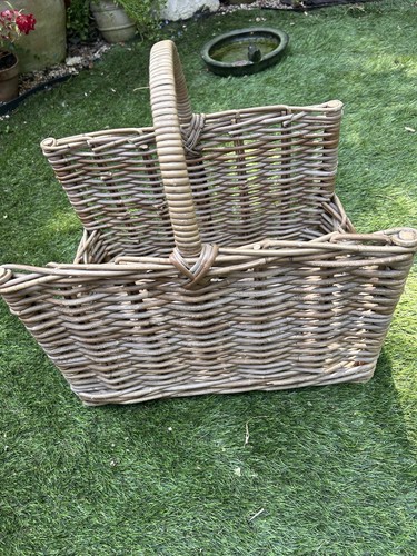 Large log basket with kiln - basket,