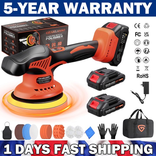 Gearzaa cordless car buffer - cordless,