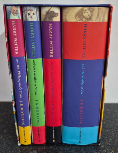 Harry potter hardback book box - hardback,