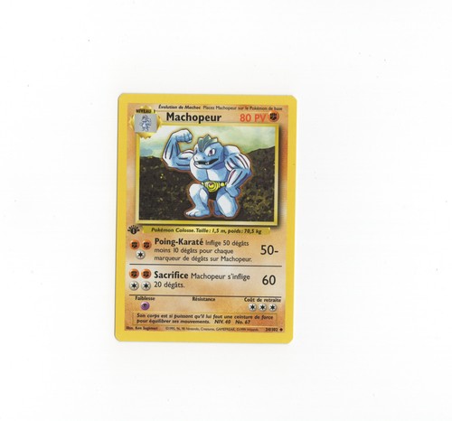 Pokémon machopeur base set - machopeur,
