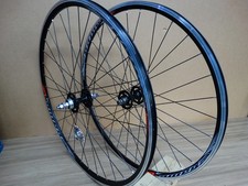 NEW + TRACK SINGLE SPEED 700c WHEELS FIXED FREE 32 x 32 MACH OMEGA RIMS  + NEW