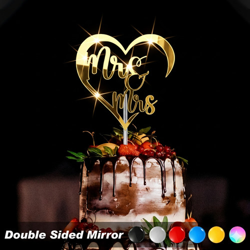Mrs wedding party cake - &,