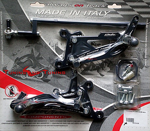 Rearsets valtermoto type - rearsets,