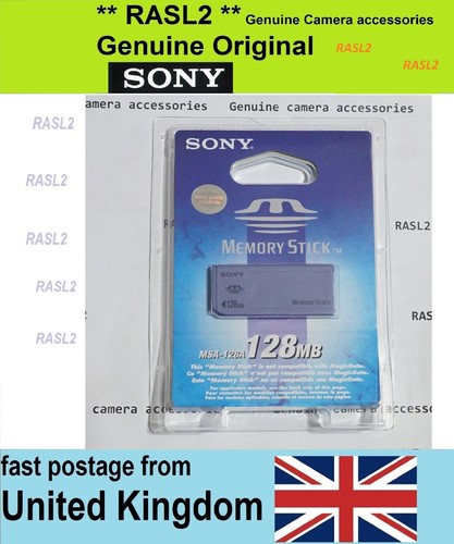 Genuine sony memory stick - genuine, old