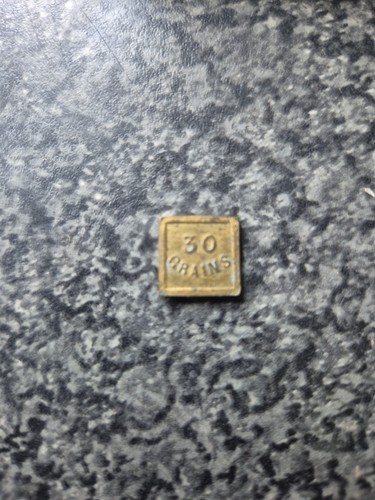 Antique square grain - grain, weight