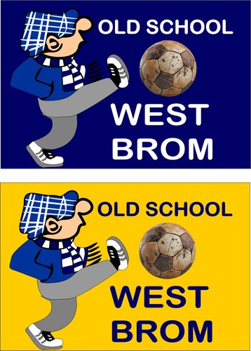 West brom old school pin - school, badge
