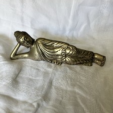 Cast Metal  Laying Down Buddha
