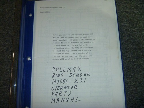 Pullmax z31 ring bending - z31,