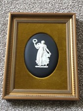 mounted black basalt wedgewood