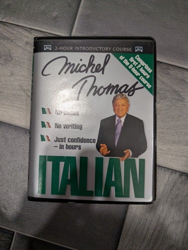 Italian with michel thomas - italian,