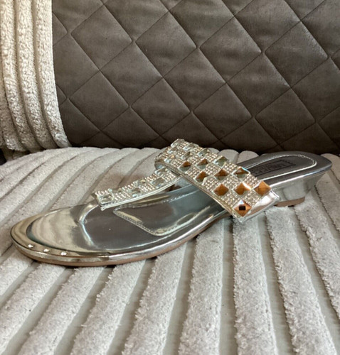 Truffle silver faux leather - truffle,