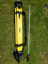 Crain Tri-Max Survey Tripod – Genuine Crain/SECO, Yellow Fibreglass, Dual Clamp