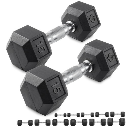 Pair rubber coated hex - pair, of