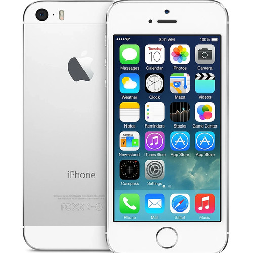 Apple iphone silver - 5s,