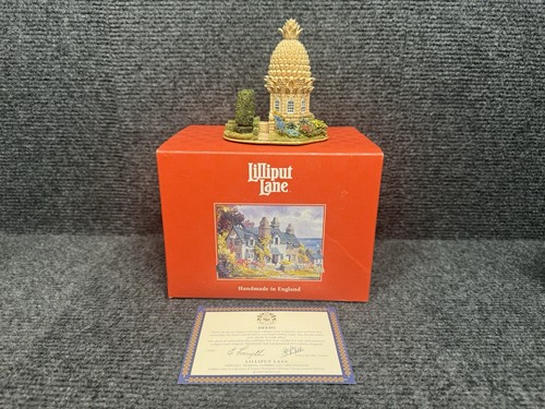 Lilliput lane pineapple - pineapple, house